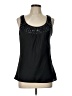 Ann Taylor LOFT 100% Polyester Black Sleeveless Blouse Size 10 - photo 1