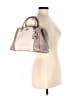 Coach 100% Leather Solid Gray Leather Satchel One size - photo 2