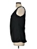 Ann Taylor LOFT 100% Polyester Black Sleeveless Blouse Size 10 - photo 5