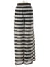 Doe & Rae 100% Polyester Chevron-herringbone Silver Casual Pants Size S - photo 1