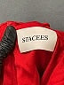 STACEES Red Cocktail Dress Size 0 - photo 4