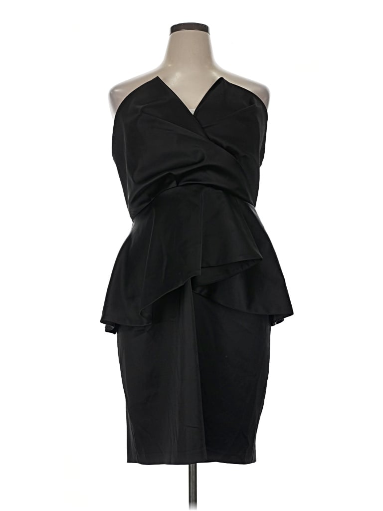 Pre-owned Eloquii Cocktail Dress In Black