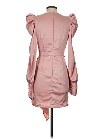 Rose Velvet Cocktail Dress (view 2)