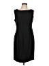 Lois Snyder Dani Max 100% Polyester Solid Black Cocktail Dress Size 10 - photo 1