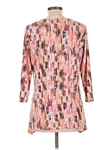 Christopher & Banks 3/4 Sleeve T-Shirt (view 2)
