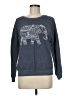 Zoe+Liv Graphic Blue Pullover Sweater Size M - photo 1