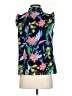 J.Crew Factory Store 100% Polyester Blue Sleeveless Blouse Size 2 - photo 2