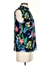 J.Crew Factory Store 100% Polyester Blue Sleeveless Blouse Size 2 - photo 4