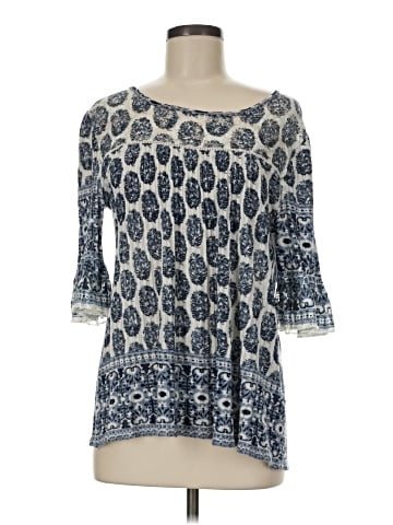 Lucky Brand 3/4 Sleeve Blouse (view 1)