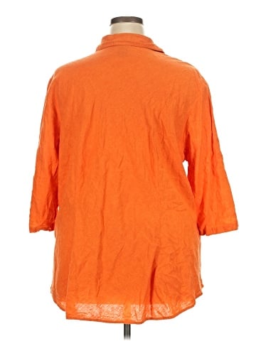 Venezia 3/4 Sleeve Button-Down Shirt (view 2)