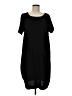 Unbranded Solid Black Casual Dress Size M - photo 1