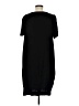 Unbranded Solid Black Casual Dress Size M - photo 2