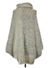 Bishop + Young 100% Acrylic Gray Poncho Size S - photo 2