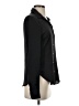 H&M 100% Polyester Black Long Sleeve Blouse Size 2 - photo 4