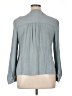 Angels 100% Rayon Gray Long Sleeve Blouse Size XL - photo 2