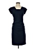 BCBGMAXAZRIA Solid Blue Cocktail Dress Size 4 - photo 1