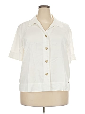 Cozy Earth Short Sleeve Blouse (view 1)