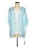 Hibluco 100% Polyester Blue Cardigan Size M - photo 1