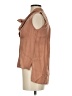 BCBGMAXAZRIA 100% Cupro Brown Sleeveless Blouse Size XXS - photo 1