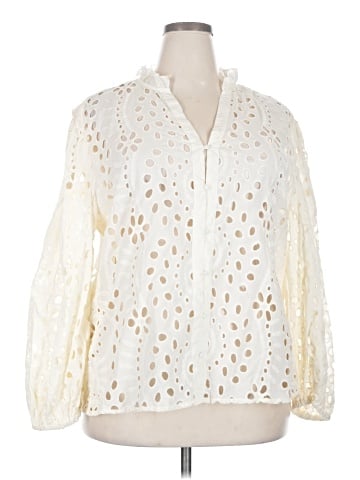 Forgotten Grace Long Sleeve Blouse (view 1)