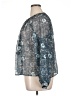 Let Me Be Gray Long Sleeve Blouse Size XL - photo 5