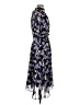 o.p.t 100% Polyester Floral Black Blue Casual Dress Size S - photo 4