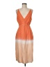 Tome Tie-dye Orange Cocktail Dress Size 8 - photo 1