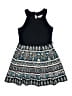 Knit Works 100% Polyester Graphic Blue Dress Size 7 - photo 1