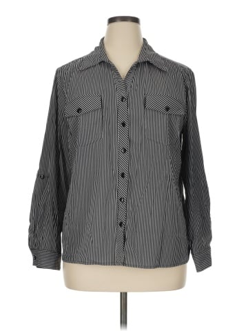Notations Long Sleeve Blouse (view 1)