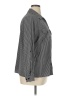 Notations Stripes Gray Long Sleeve Blouse Size XL - photo 4
