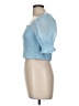 Joy Joy 100% Viscose Blue Short Sleeve Top Size M - photo 5