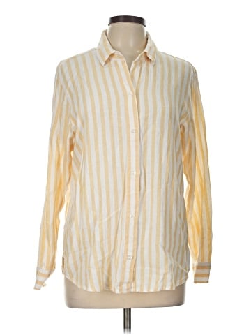 Abercrombie & Fitch Long Sleeve Button-Down Shirt (view 1)