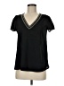 Charming Charlie Black Short Sleeve Top Size M - photo 1