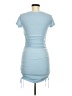Assorted Brands 100% Polyester Solid Blue Casual Dress Size 6 - photo 2