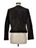Chico's 100% Leather Brown Leather Jacket Size Med (1) - photo 2