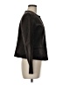 Chico's 100% Leather Brown Leather Jacket Size Med (1) - photo 4