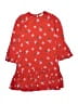 Stella McCartney 100% Viscose Red Orange Dress Size 8 - photo 1