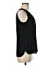 Anne Klein 100% Polyester Black Sleeveless Blouse Size 8 - photo 5