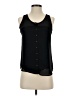 Naked Zebra Black Sleeveless Blouse Size S - photo 1