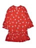 Stella McCartney 100% Viscose Red Orange Dress Size 8 - photo 2