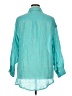 Vitamin A Teal 3/4 Sleeve Button-Down Shirt Size XL (estimated) - photo 2