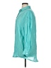 Vitamin A Teal 3/4 Sleeve Button-Down Shirt Size XL (estimated) - photo 5
