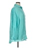 Vitamin A Teal 3/4 Sleeve Button-Down Shirt Size XL (estimated) - photo 4