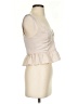 Lulus 100% Polyester Tan Sleeveless Blouse Size S - photo 5