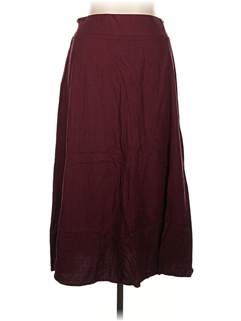 Pre-owned Old Navy Casual Skirt In Burgundy