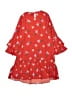 Stella McCartney 100% Viscose Red Orange Dress Size 6 - photo 2