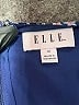 Elle 100% Polyester Polka Dots Blue Casual Dress Size 12 - photo 7