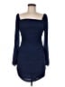 Unbranded Solid Blue Cocktail Dress Size M - photo 1