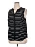 Apt. 9 100% Polyester Black Sleeveless Blouse Size XL - photo 1