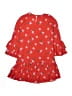 Stella McCartney 100% Viscose Red Orange Dress Size 8 - photo 2